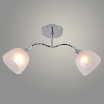 Люстра XA1643/2 CR хром 2х60W E27 d530 h280, HN25